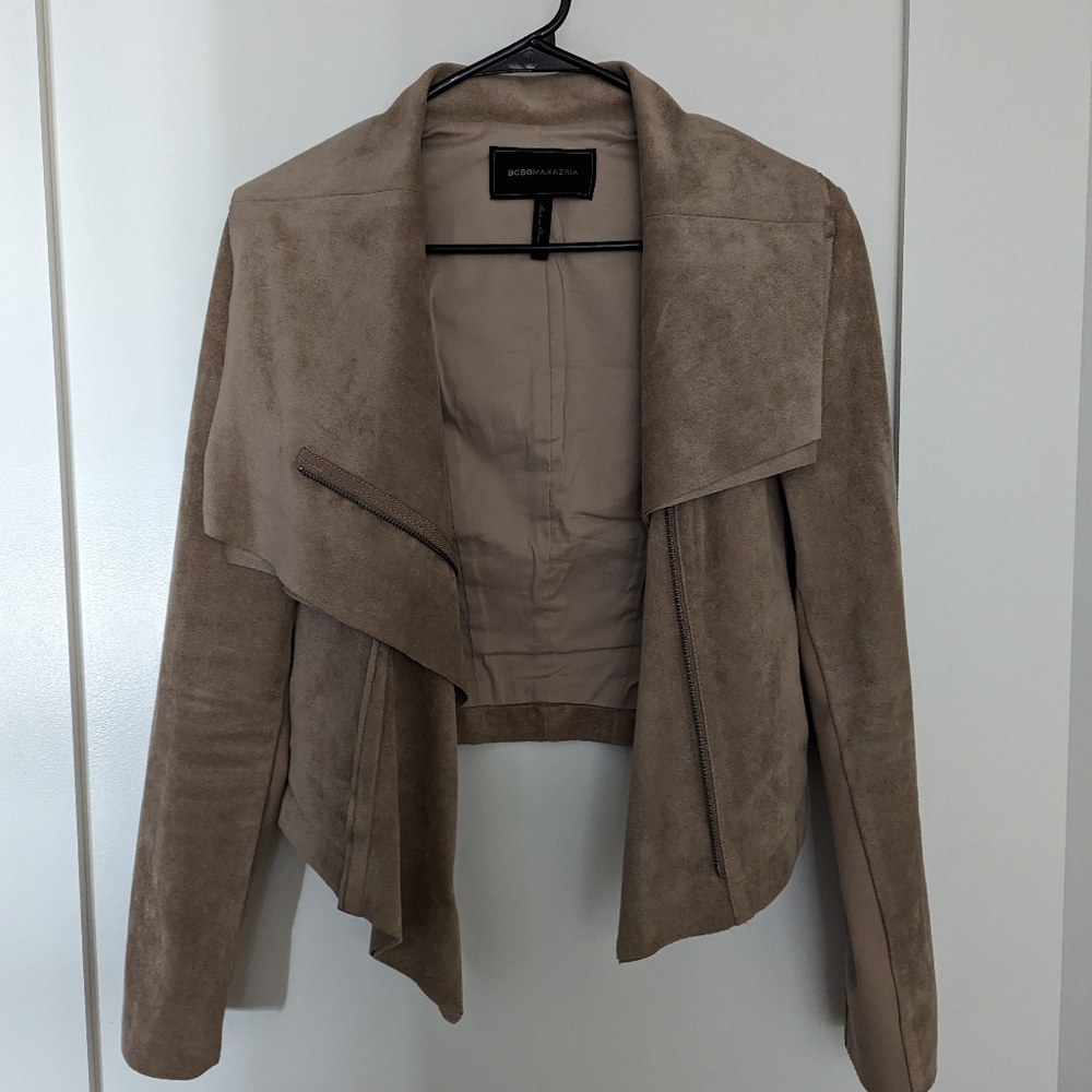 BCBG Suede Jacket